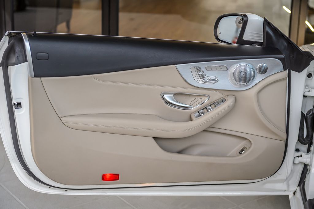 2017 Mercedes-Benz C-Class C300 4MATIC - WHITE ON BEIGE - CONVERTIBLE - BACKUP CAM-GORGEOUS - 22965366 - 52