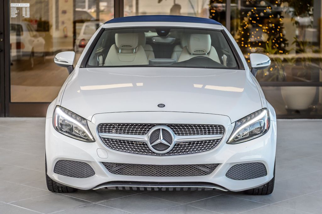 2017 Mercedes-Benz C-Class C300 4MATIC - WHITE ON BEIGE - CONVERTIBLE - BACKUP CAM-GORGEOUS - 22965366 - 5