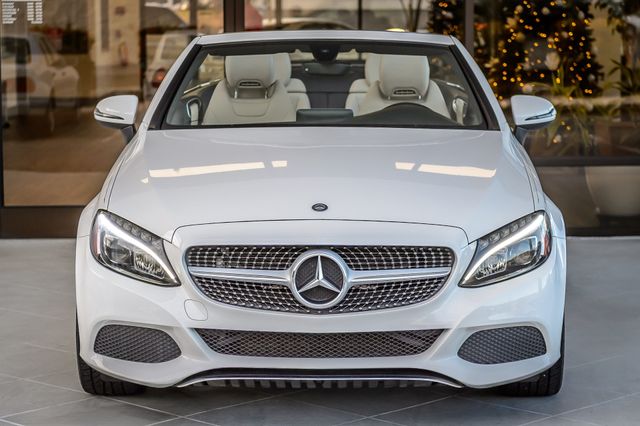 2017 Mercedes-Benz C-Class C300 4MATIC - WHITE ON BEIGE - CONVERTIBLE - BACKUP CAM-GORGEOUS - 22965366 - 6
