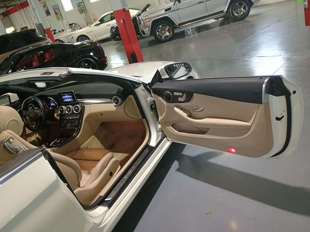 2017 Mercedes-Benz C-Class C 300 Cabriolet Florida Car - 23011354 - 33
