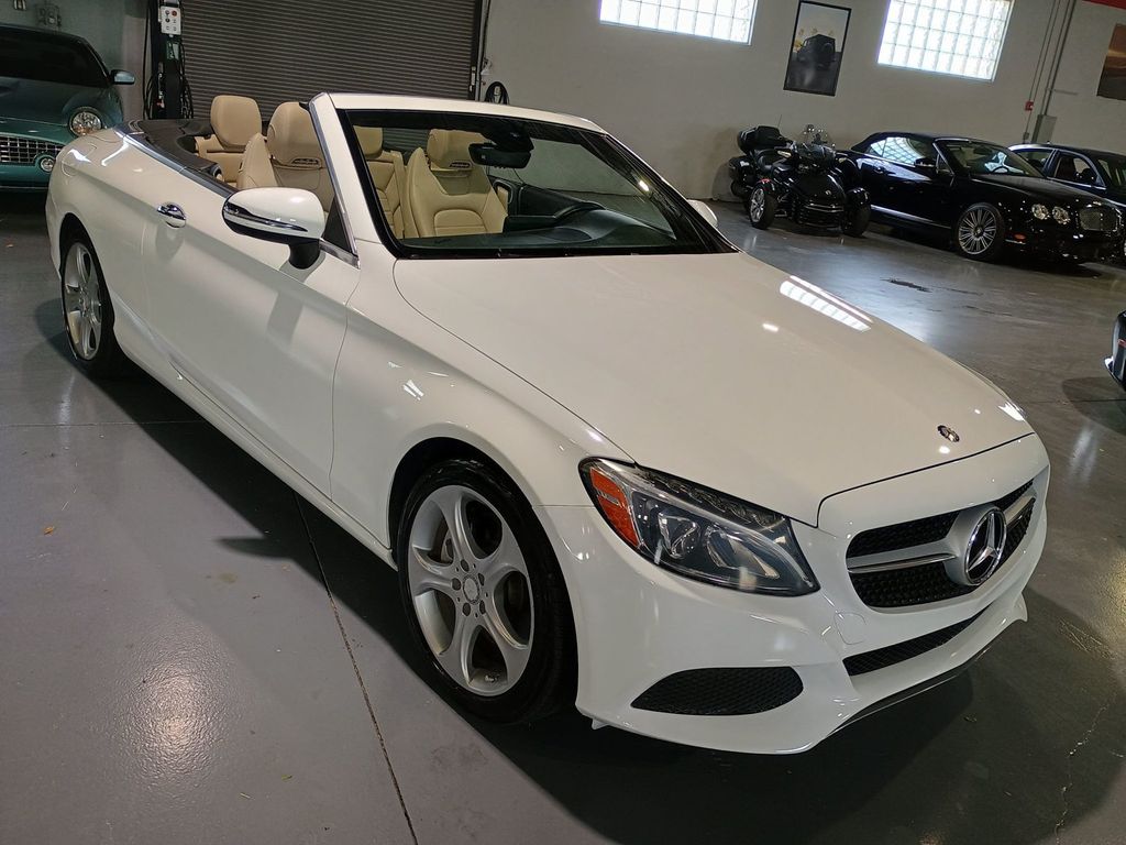 2017 Mercedes-Benz C-Class C 300 Cabriolet Florida Car - 23011354 - 8