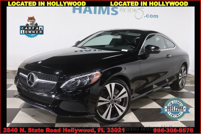 2017 Used Mercedes Benz C Class C 300 Coupe At Haims Motors Serving Fort Lauderdale Hollywood Miami Fl Iid 20880266