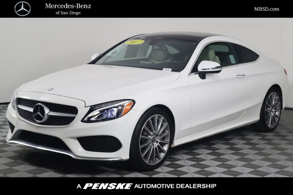 Certified 17 Mercedes Benz C Class C 300 Coupe For Sale San Diego Ca Penskecars Com