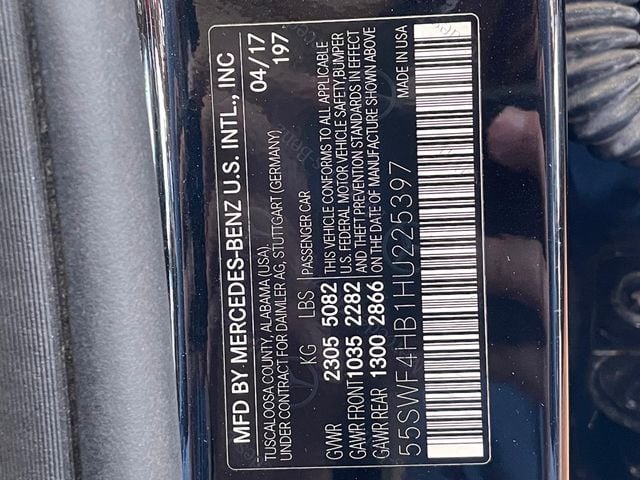 2017 MERCEDES-BENZ C-CLASS - Image 50