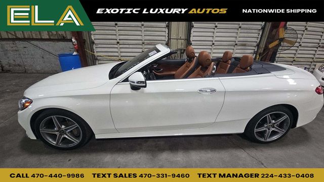2017 Mercedes-Benz C-Class ESPRESSO BROWN SOFT TOP! WITH BROWN GUTS! ALL WHEEL DRIVE!  - 22962642 - 0