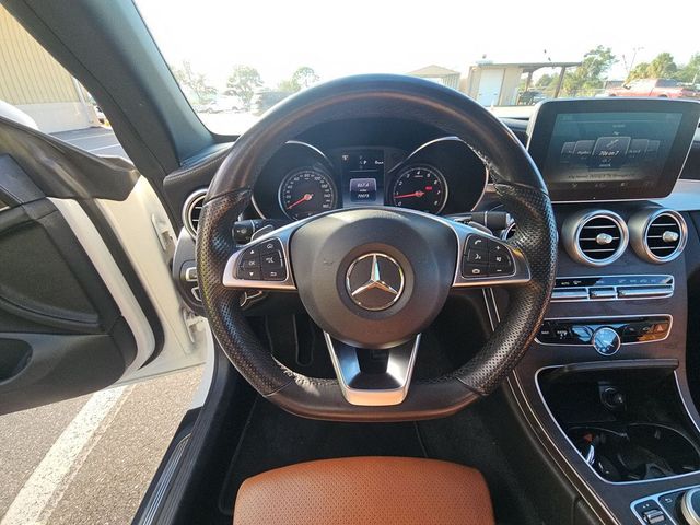 2017 Mercedes-Benz C-Class ESPRESSO BROWN SOFT TOP! WITH BROWN GUTS! ALL WHEEL DRIVE!  - 22962642 - 9