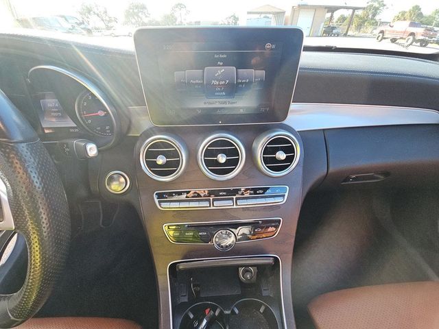 2017 Mercedes-Benz C-Class ESPRESSO BROWN SOFT TOP! WITH BROWN GUTS! ALL WHEEL DRIVE!  - 22962642 - 11