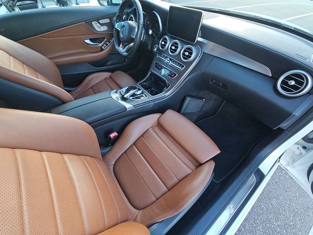 2017 Mercedes-Benz C-Class ESPRESSO BROWN SOFT TOP! WITH BROWN GUTS! ALL WHEEL DRIVE!  - 22962642 - 12