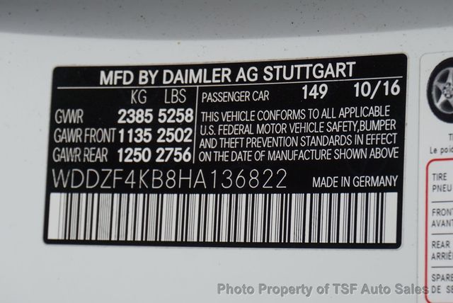 2017 Mercedes-Benz E-Class E 300 Luxury 4MATIC Sedan PEMIUM 2 PKG MASSAGE/DYNAMIC SEATS  - 23007124 - 39