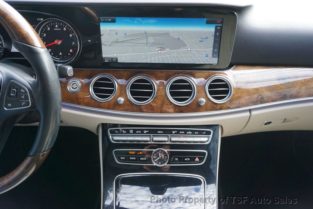 2017 Mercedes-Benz E-Class E 300  SPORT PKG AMG WHEEL CARPLAY REAR CAMERA BURMESTER SOUND - 22949223 - 17