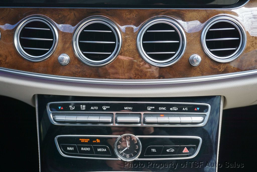 2017 Mercedes-Benz E-Class E 300  SPORT PKG AMG WHEEL CARPLAY REAR CAMERA BURMESTER SOUND - 22949223 - 25