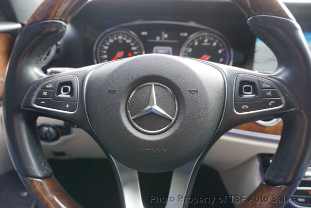 2017 Mercedes-Benz E-Class E 300  SPORT PKG AMG WHEEL CARPLAY REAR CAMERA BURMESTER SOUND - 22949223 - 27