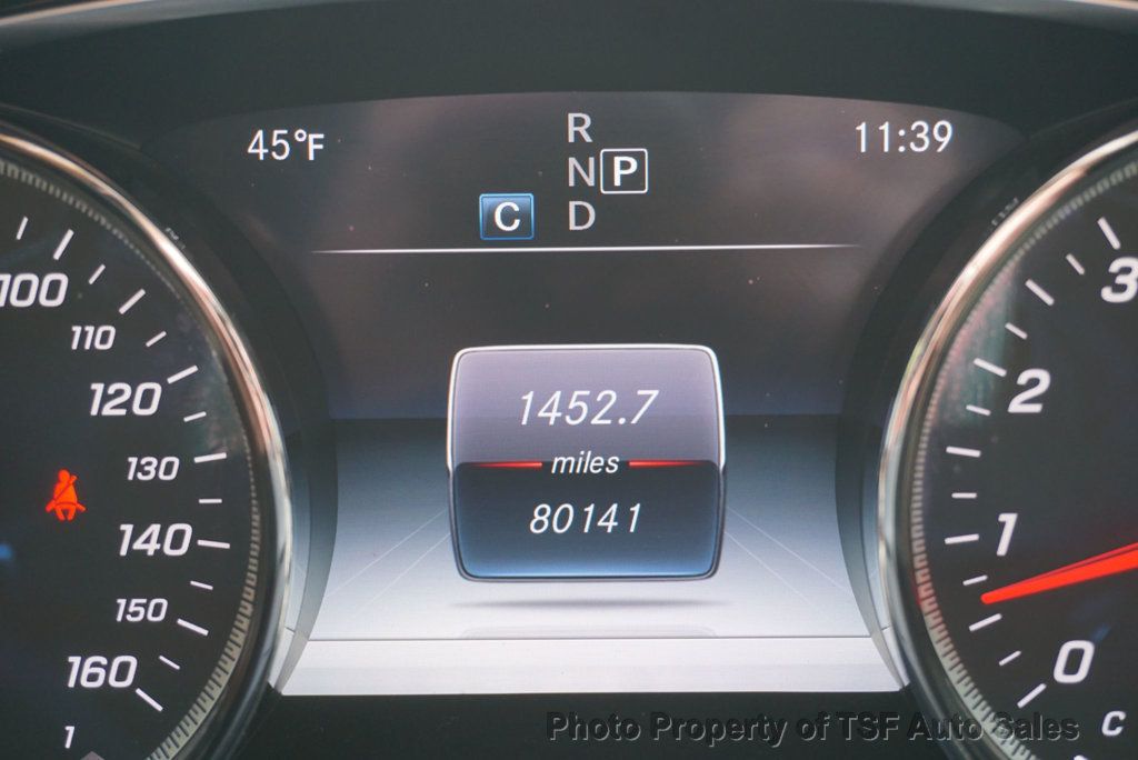 2017 Mercedes-Benz E-Class E 300  SPORT PKG AMG WHEEL CARPLAY REAR CAMERA BURMESTER SOUND - 22949223 - 38