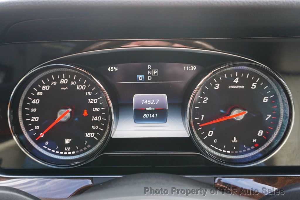 2017 Mercedes-Benz E-Class E 300  SPORT PKG AMG WHEEL CARPLAY REAR CAMERA BURMESTER SOUND - 22949223 - 39