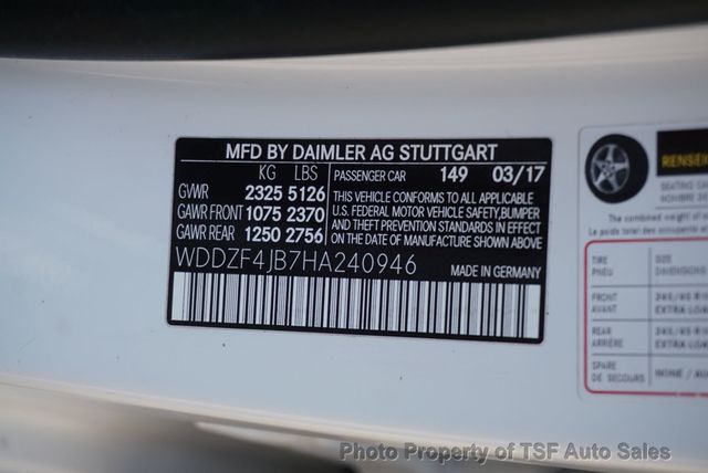 2017 Mercedes-Benz E-Class E 300 Sport RWD Sedan - 23029513 - 33