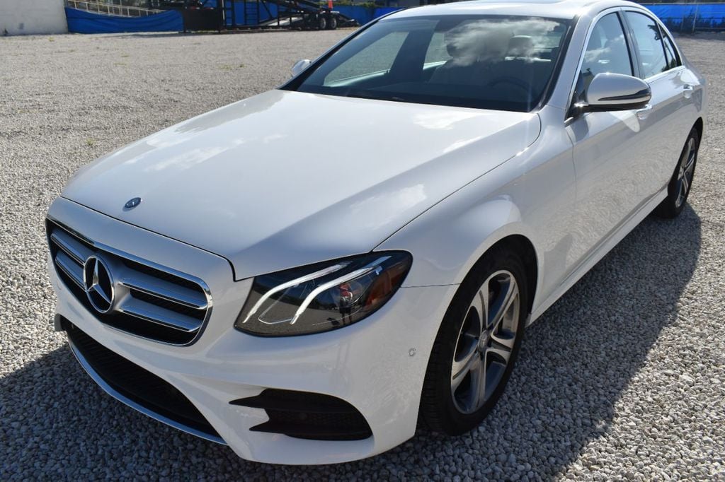 17 Used Mercedes Benz E Class White Over Macchiato Black Mb Tex At C K Auto Imports South Serving Pompano Beach Fl Iid