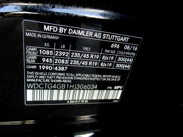 2017 Mercedes-Benz GLA GLA 250 4MATIC SUV - 23094292 - 36