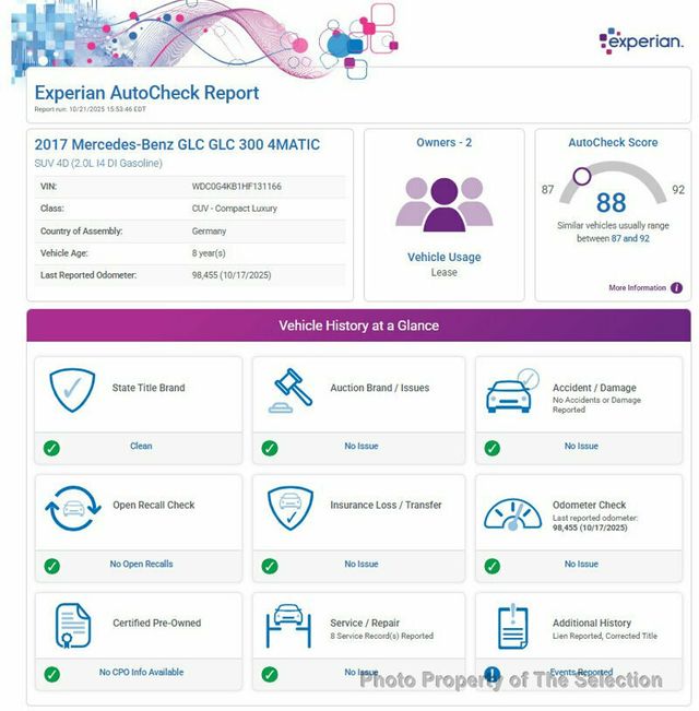 2017 Mercedes-Benz GLC GLC 300 4MATIC W/PREMIUM 2 PACKAGE - 22934859 - 4