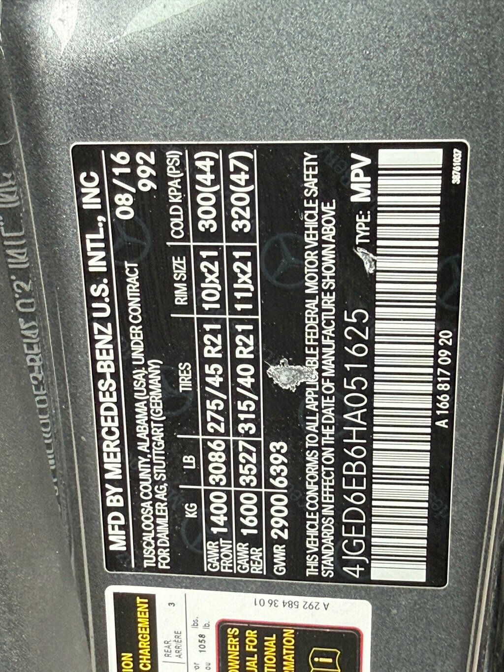 2017 Mercedes-Benz GLE AMG GLE 43 4MATIC Coupe - 22994348 - 37