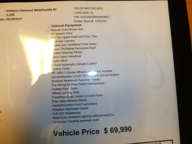 2017 Mercedes-Benz GLE AMG GLE 43 4MATIC SUV - 17287032 - 11