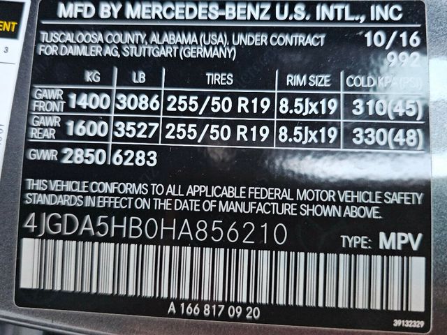 2017 Mercedes-Benz GLE GLE 350 4MATIC SUV - 22935922 - 38