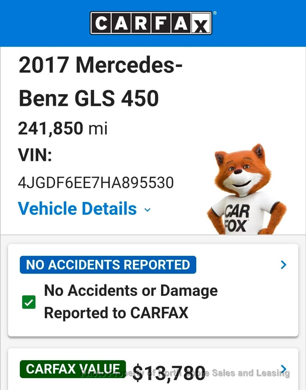 2017 Mercedes-Benz GLS GLS 450 4MATIC SUV - 23027508 - 8
