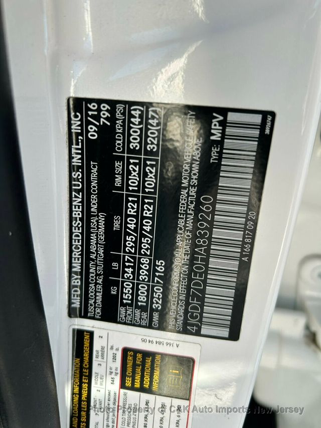 2017 Mercedes-Benz GLS GLS 550 4MATIC,$116,475 MSRP,PANORAMA,BANG & OLUFSEN,ENTERTAINME - 22964036 - 64