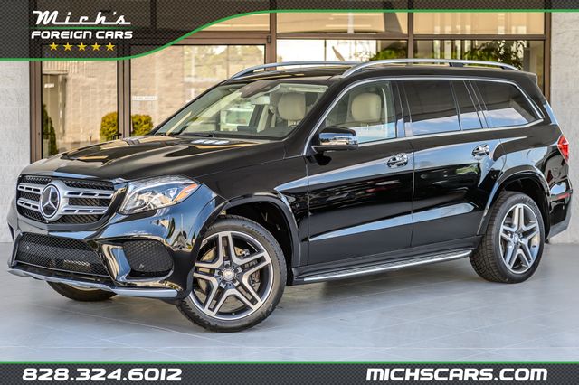 2017 Mercedes-Benz GLS GLS550 4MATIC - BLACK ON BEIGE - NAV - THIRD ROW - BLUETOOTH  - 23023682 - 0