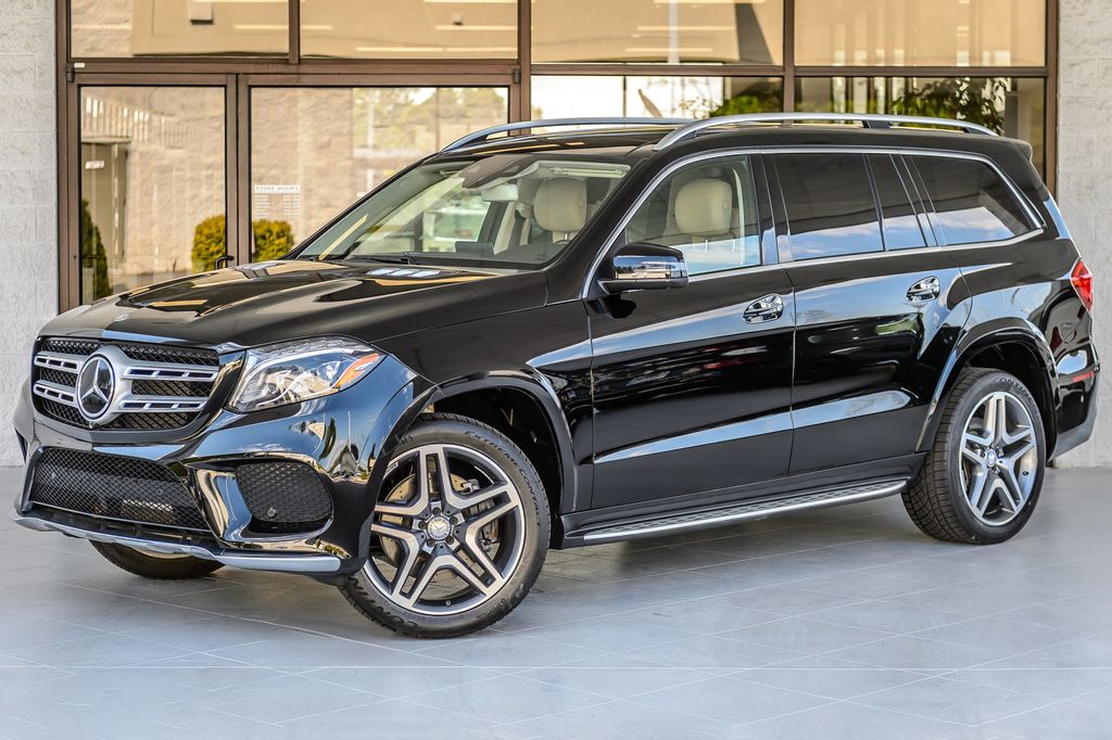 2017 Mercedes-Benz GLS GLS550 4MATIC - BLACK ON BEIGE - NAV - THIRD ROW - BLUETOOTH  - 23023682 - 1