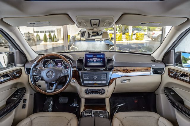 2017 Mercedes-Benz GLS GLS550 4MATIC - BLACK ON BEIGE - NAV - THIRD ROW - BLUETOOTH  - 23023682 - 2
