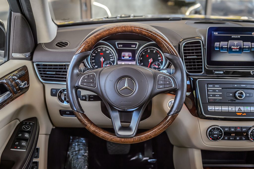 2017 Mercedes-Benz GLS GLS550 4MATIC - BLACK ON BEIGE - NAV - THIRD ROW - BLUETOOTH  - 23023682 - 33