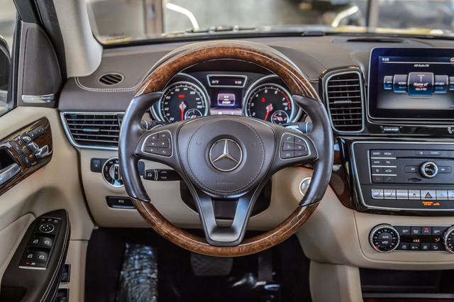 2017 Mercedes-Benz GLS GLS550 4MATIC - BLACK ON BEIGE - NAV - THIRD ROW - BLUETOOTH  - 23023682 - 33