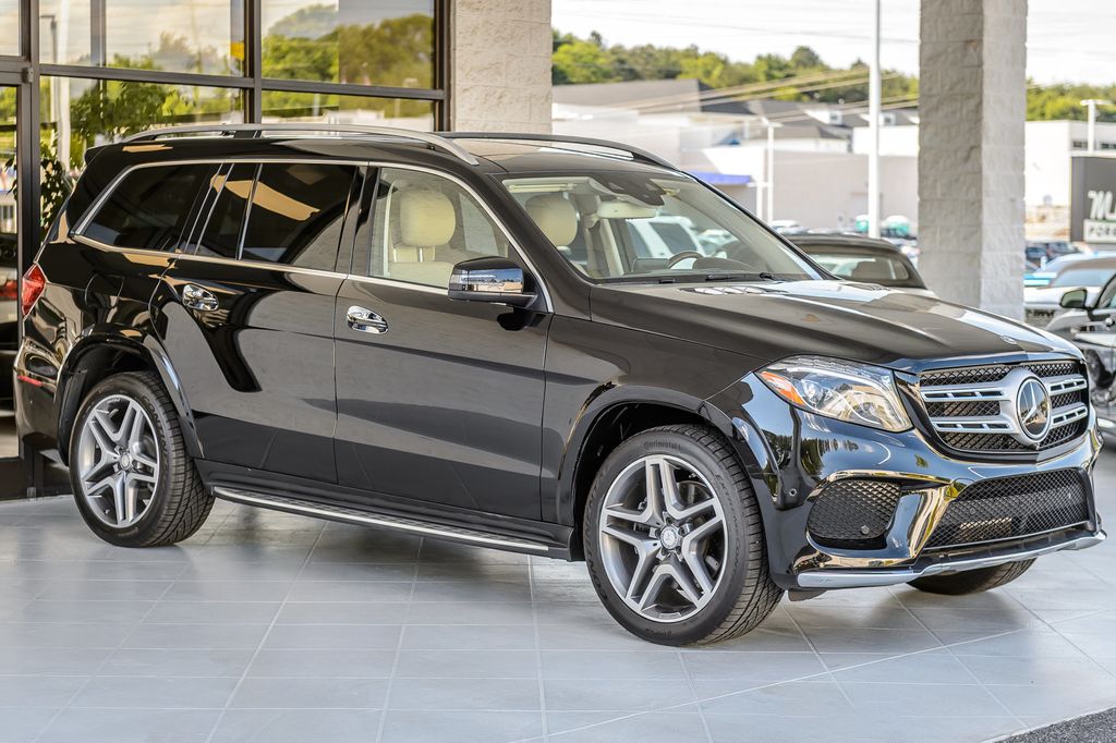 2017 Mercedes-Benz GLS GLS550 4MATIC - BLACK ON BEIGE - NAV - THIRD ROW - BLUETOOTH  - 23023682 - 3