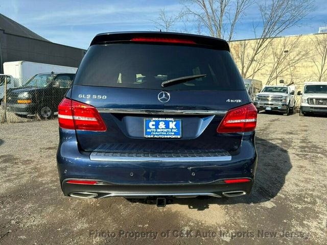 2017 Mercedes-Benz GLS GLS 550 4MATIC,PANORAMA ,DRIVER ASSISTANCE,DESIGNO PORCELAIN/BLA - 22760555 - 11