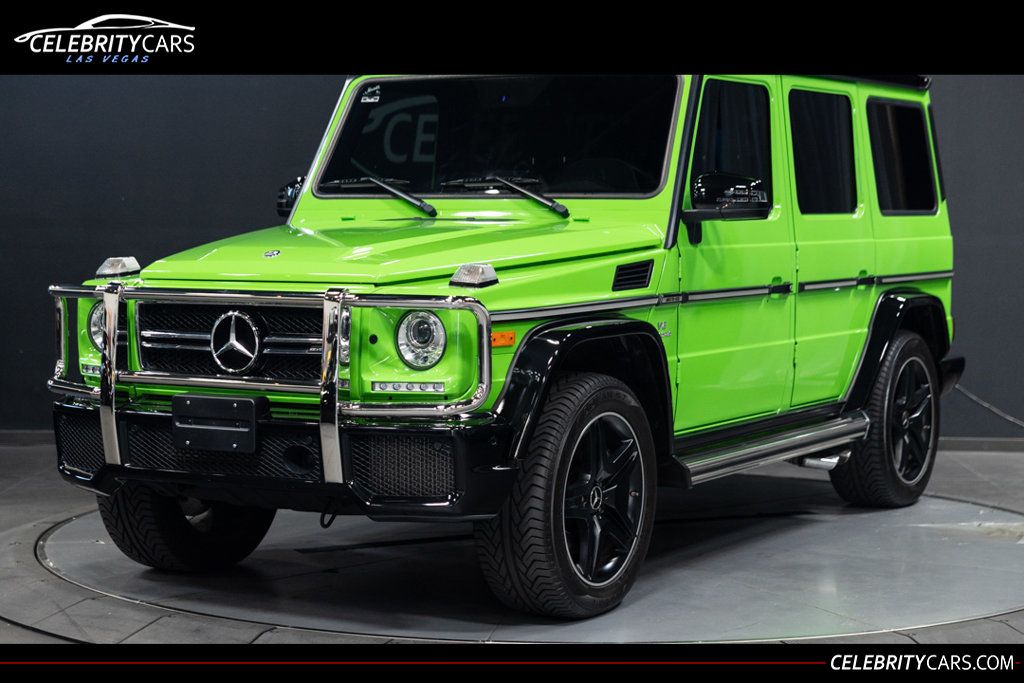 2017 Mercedes-Benz G-Class Alien Green Edition ($20k) Performance Studio Package - 22872173 - 0