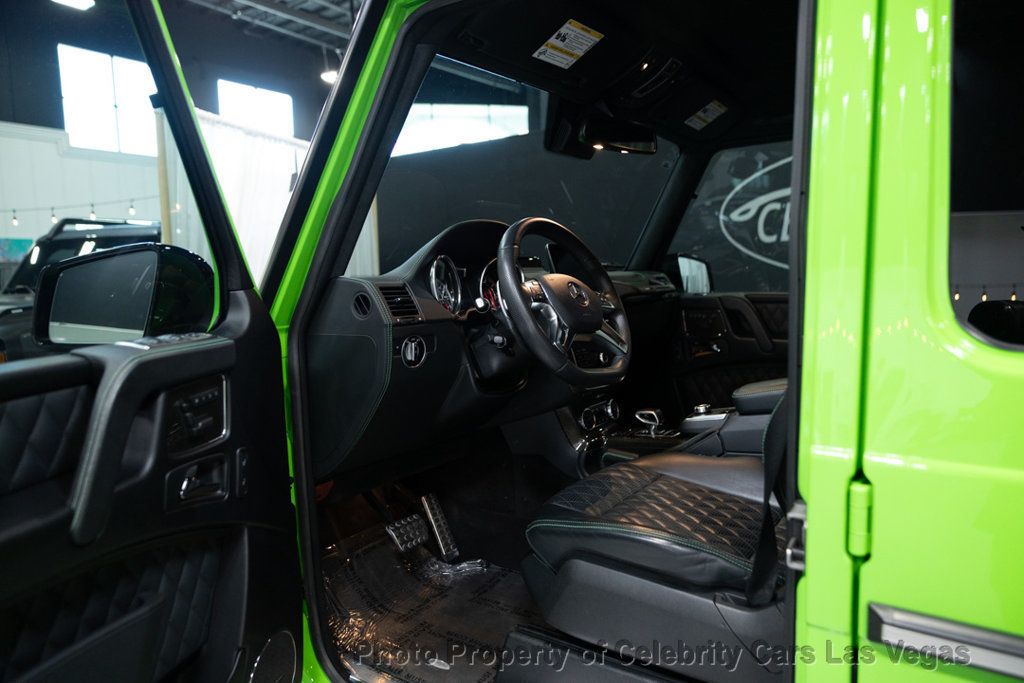 2017 Mercedes-Benz G-Class Alien Green Edition ($20k) Performance Studio Package - 22872173 - 1