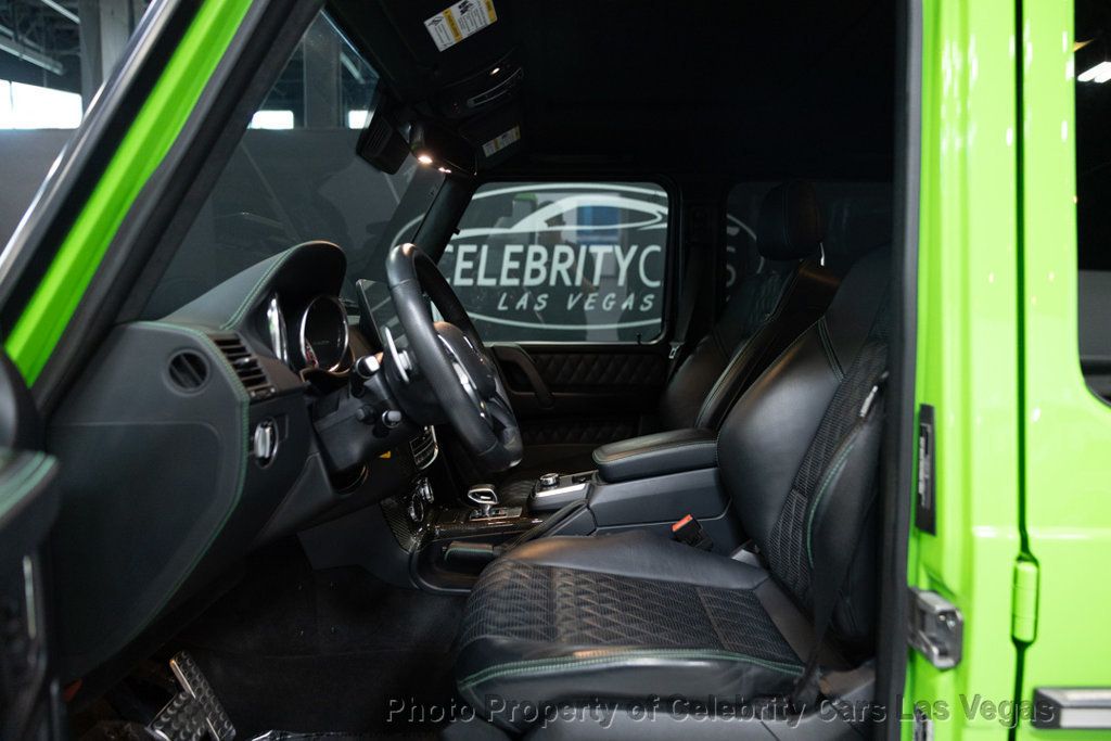 2017 Mercedes-Benz G-Class Alien Green Edition ($20k) Performance Studio Package - 22872173 - 19