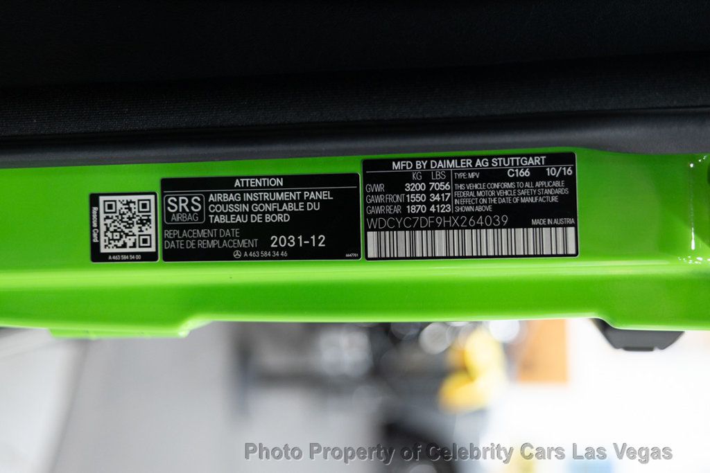 2017 Mercedes-Benz G-Class Alien Green Edition ($20k) Performance Studio Package - 22872173 - 24