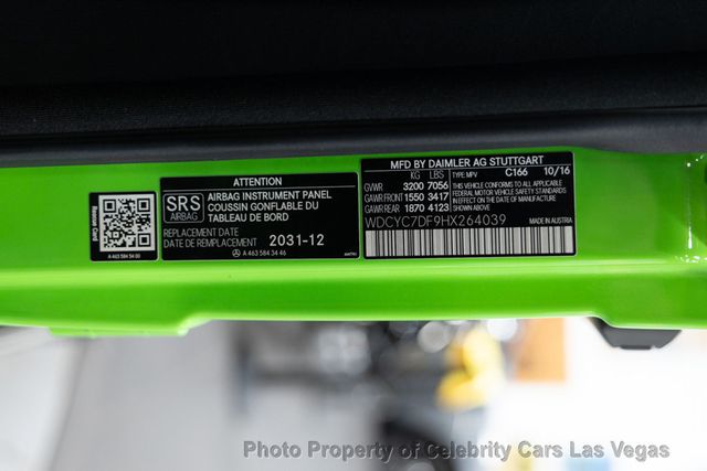 2017 Mercedes-Benz G-Class Alien Green Edition ($20k) Performance Studio Package - 22872173 - 24