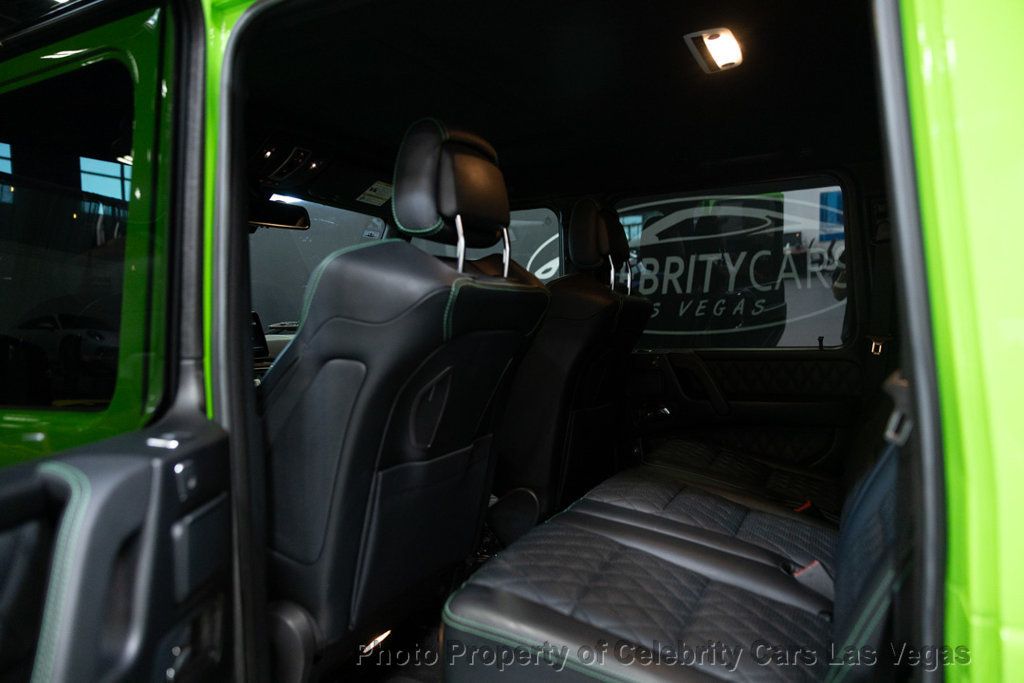2017 Mercedes-Benz G-Class Alien Green Edition ($20k) Performance Studio Package - 22872173 - 25