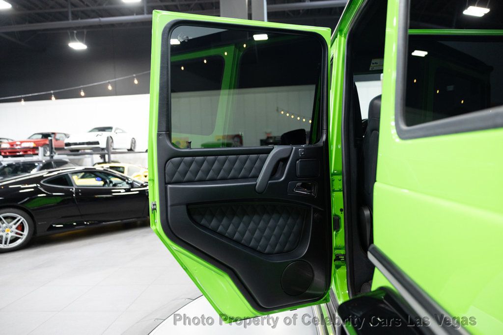 2017 Mercedes-Benz G-Class Alien Green Edition ($20k) Performance Studio Package - 22872173 - 28