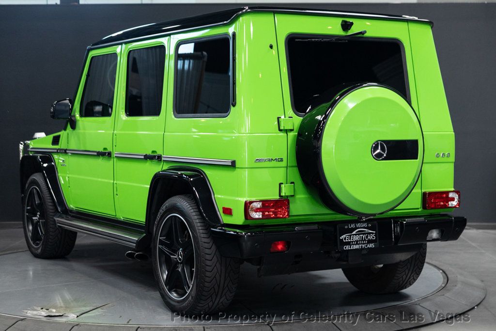2017 Mercedes-Benz G-Class Alien Green Edition ($20k) Performance Studio Package - 22872173 - 2