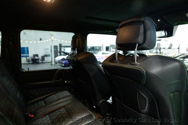 2017 Mercedes-Benz G-Class Alien Green Edition ($20k) Performance Studio Package - 22872173 - 29