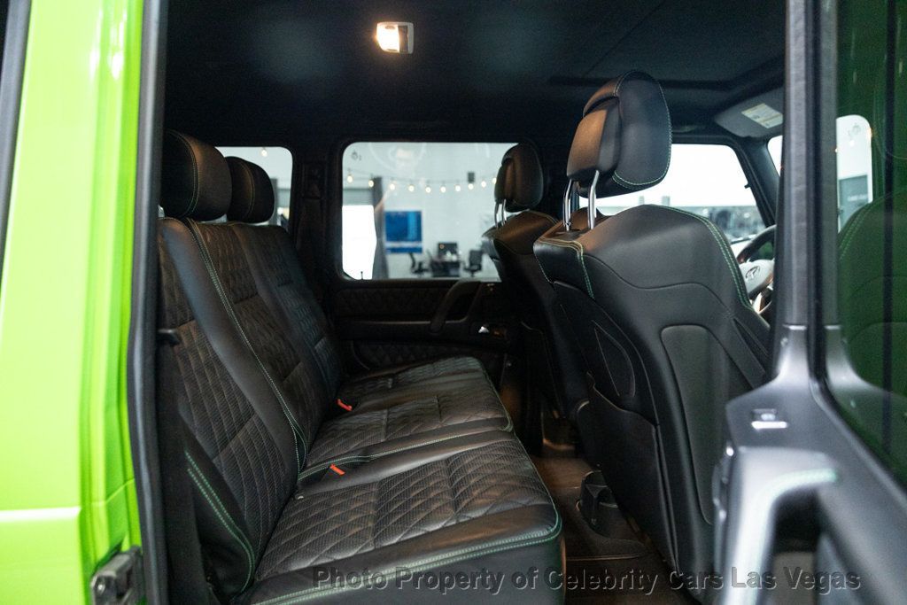 2017 Mercedes-Benz G-Class Alien Green Edition ($20k) Performance Studio Package - 22872173 - 30