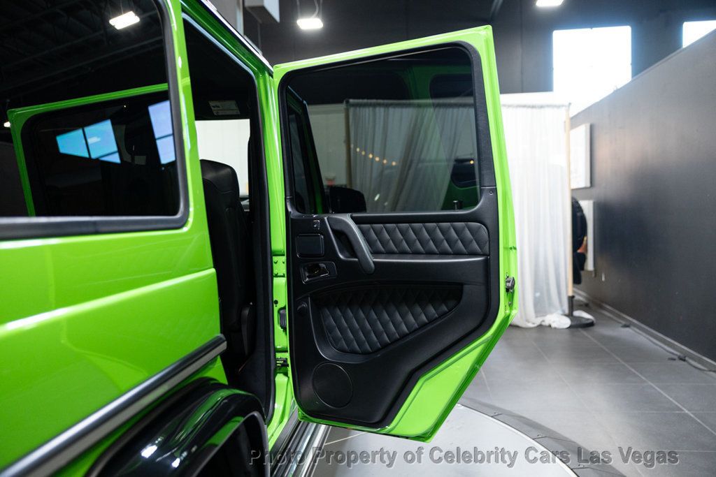2017 Mercedes-Benz G-Class Alien Green Edition ($20k) Performance Studio Package - 22872173 - 33