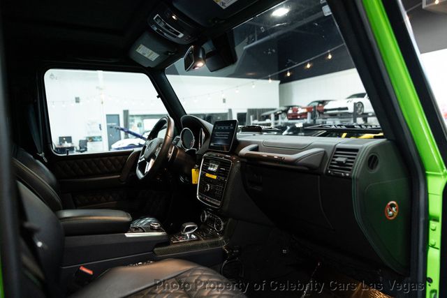 2017 Mercedes-Benz G-Class Alien Green Edition ($20k) Performance Studio Package - 22872173 - 34
