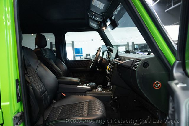 2017 Mercedes-Benz G-Class Alien Green Edition ($20k) Performance Studio Package - 22872173 - 35
