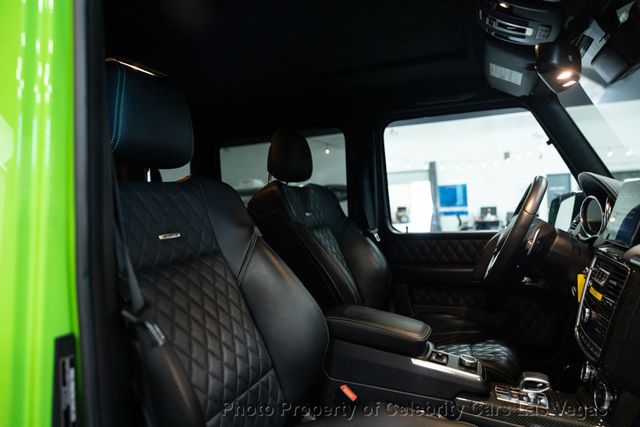 2017 Mercedes-Benz G-Class Alien Green Edition ($20k) Performance Studio Package - 22872173 - 36