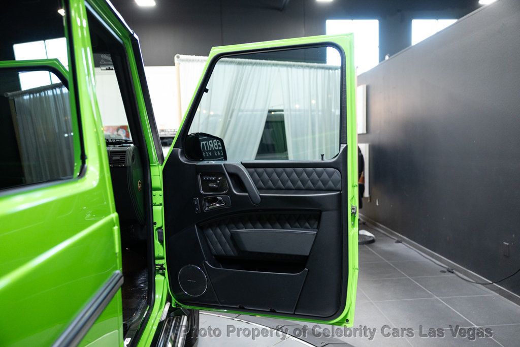 2017 Mercedes-Benz G-Class Alien Green Edition ($20k) Performance Studio Package - 22872173 - 37