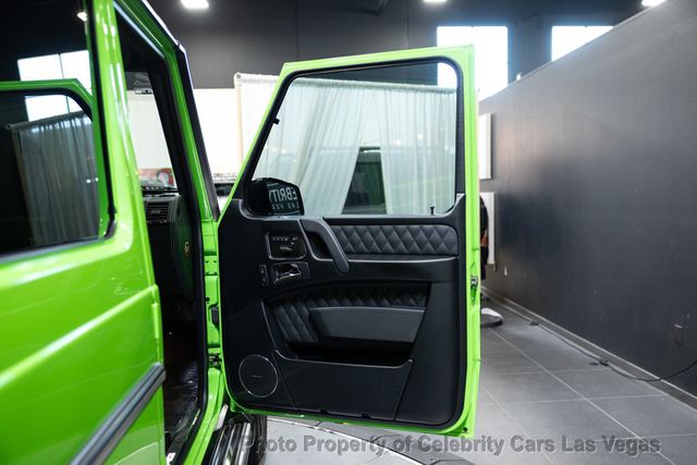 2017 Mercedes-Benz G-Class Alien Green Edition ($20k) Performance Studio Package - 22872173 - 37